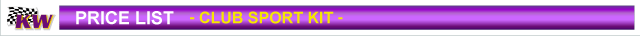 PRICE LISTyCLUB SPORT KITz